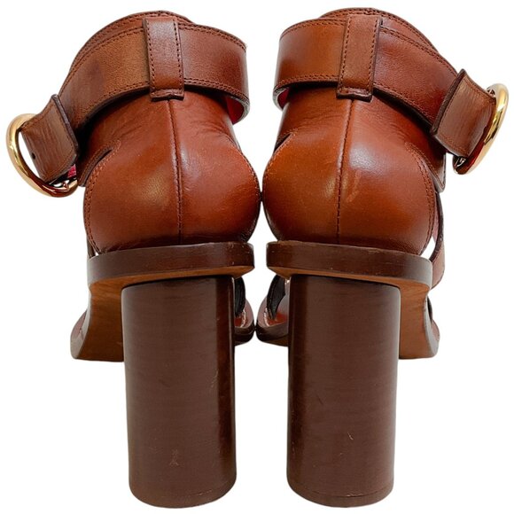 Louis Vuitton Mono Criss Cross Sandals - Picture 5 of 7